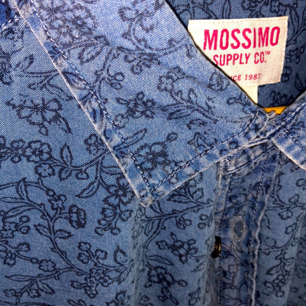 Mossimo Flower Pattern Casual Dress
